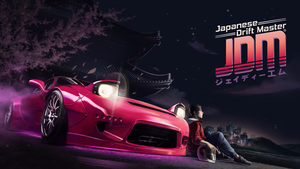 JDM: Japanese Drift Master, Key Art, Video Game, JDM cars, 4K wallpaper