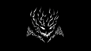 Devil, AMOLED, Black background, Evil laugh, 4K wallpaper