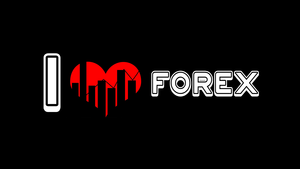 I Love, Forex, AMOLED, Black background, Trading, 4K wallpaper