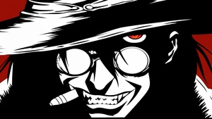 Alucard, Digital Art, Hellsing, Artwork, Evil laugh, 4K wallpaper