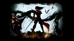 Monster, Alucard, Hellsing, Artwork, Scary, Gothic, Vampire, 4K wallpaper