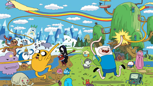 Adventure Time, TV series, Cartoon Network, 4K wallpaper