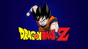 Dragon Ball Z, Son Goku, Blue background, 4K wallpaper