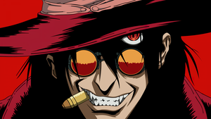 Alucard, Artwork, Hellsing, Evil laugh, 4K wallpaper