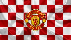 Manchester United, Flag, Logo, Football club, 4K wallpaper