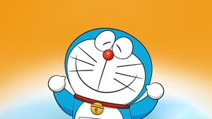 Doraemon, Smile, Adorable, Cartoon, 4K wallpaper