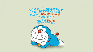 Awesome, Doraemon, Adorable, Cartoon, 4K wallpaper
