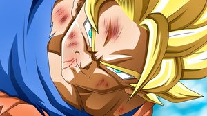 Super Saiyan Goku, Angry, Dragon Ball Z, 4K wallpaper
