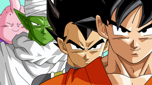 Goku, Vegeta, Piccolo, Dragon Ball, 4K wallpaper