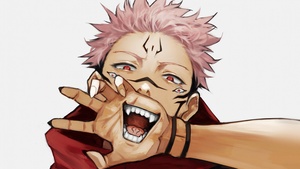 Sukuna, Drawing, Jujutsu Kaisen, 4K wallpaper
