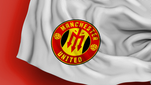 Manchester United, Logo, 4K wallpaper