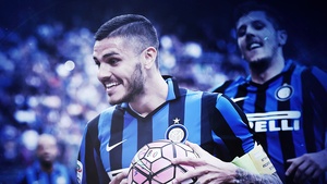 Mauro Icardi, Inter Milan, Football, Soccer, Blue, 4K wallpaper