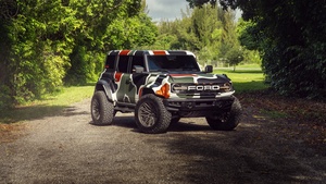 Ford Bronco Raptor, Aesthetic, Outdoor, 4K wallpaper