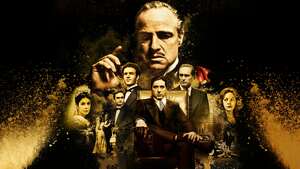 The Godfather, Movie poster, Al Pacino, Marlon Brando, Vito Corleone, Michael Corleone, 4K wallpaper