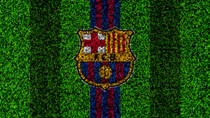 FCB, Landscape, Green Grass, FC Barcelona, 4K wallpaper