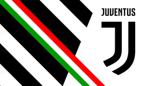 Juventus FC, Stripes, Logo, Football club, 4K wallpaper