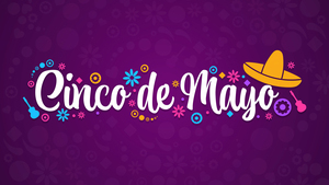 Cinco de Mayo, Purple aesthetic, Mexican holiday, Colorful, Purple background, 4K wallpaper