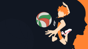 Shoyo Hinata, Minimalist, Haikyuu, Faceless, Volleyball, 4K wallpaper