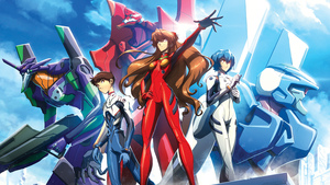 Neon Genesis Evangelion, Artwork, Evangelion Unit-01, Evangelion Unit-00, Evangelion Unit-02, Shinji Ikari, Rei Ayanami, Asuka Langley Soryu, 4K wallpaper