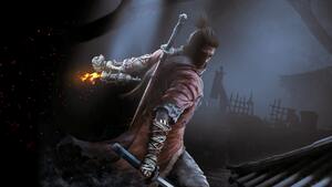 Sekiro: Shadows Die Twice, Warrior, Katana, Video Game, Wolf, 4K wallpaper