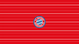 FC Bayern Munich, Red background, Logo, Football club, 4K wallpaper