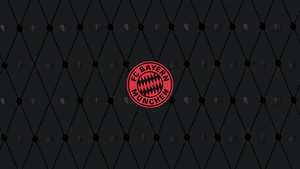 FC Bayern Munich, Dark background, Football club, Logo, 4K wallpaper