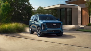 Cadillac Escalade, 2025, Luxury SUV, Outdoor, 4K wallpaper