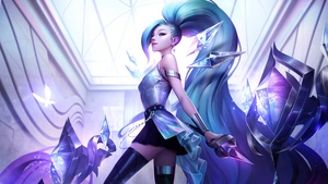KDA, Seraphine, League of Legends, K-pop, 4K wallpaper