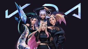 K-pop, KDA, League of Legends, Ahri, KDA Akali, Evelynn KDA, KaiSa, 4K wallpaper