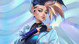 KDA Akali, League of Legends, K-pop, 4K wallpaper