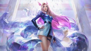 Ahri, KDA, League of Legends, 4K wallpaper