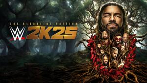 WWE 2K25, Roman Reigns, 2025 Games, 4K wallpaper