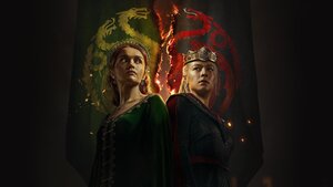 Olivia Cooke, Emma DArcy, Princess Rhaenyra Targaryen, Alicent Hightower, House of the Dragon, Season 2, 4K wallpaper