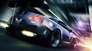 Nissan GT-R R35, AI art, JDM cars, Japanese, 4K wallpaper