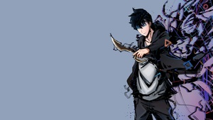 Solo Leveling, Sung Jinwoo, 4K wallpaper