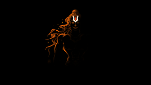 Lord Hanuman, Black background, Hindu God, Illustration, Digital Art, Anjaneya, Jai Shri Ram, Bajrangbali, Indian festival, 4K wallpaper