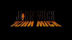 John Wick, Black background, Illustration, Keanu Reeves as John Wick, Baba Yaga, AMOLED, 4K wallpaper