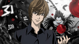 Death Note, Light Yagami, Fan Art, 4K wallpaper