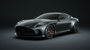 Aston Martin DB12, Sports car, Dark background, 4K wallpaper