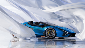 Lamborghini Sián Roadster, Super Sports Cars, 4K wallpaper