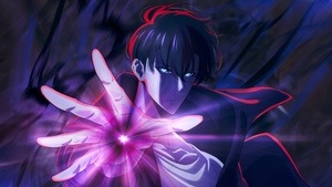 Sung Jinwoo, Purple aesthetic, Solo Leveling, Season 2, 4K wallpaper