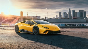 Lamborghini Huracan Performante, Supercar, 4K wallpaper