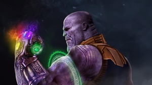 Thanos, Infinity Gauntlet, Infinity Stones, Avengers: Endgame, 4K wallpaper