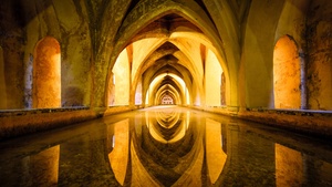 Ancient architecture, Spain, 4K wallpaper