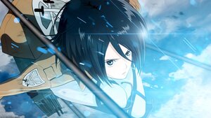 Mikasa Ackerman, Shingeki no Kyojin, Attack on Titan, 4K wallpaper