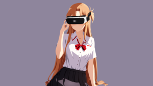 Asuna, Minimalist, SAO, Sword Art Online, Simple, 4K wallpaper