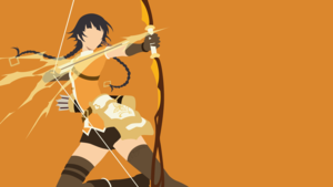 Bleach, Yellow background, Minimalist, Faceless, 4K wallpaper