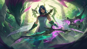 Ashe, League of Legends, 4K wallpaper