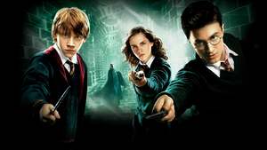 Harry Potter and the Order of the Phoenix, Daniel Radcliffe as Harry Potter, Emma Watson as Hermione Granger, Ron Weasley, 4K wallpaper