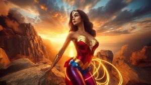 Wonder Woman, Superheroes, Cosplay, Deviantart, 4K wallpaper